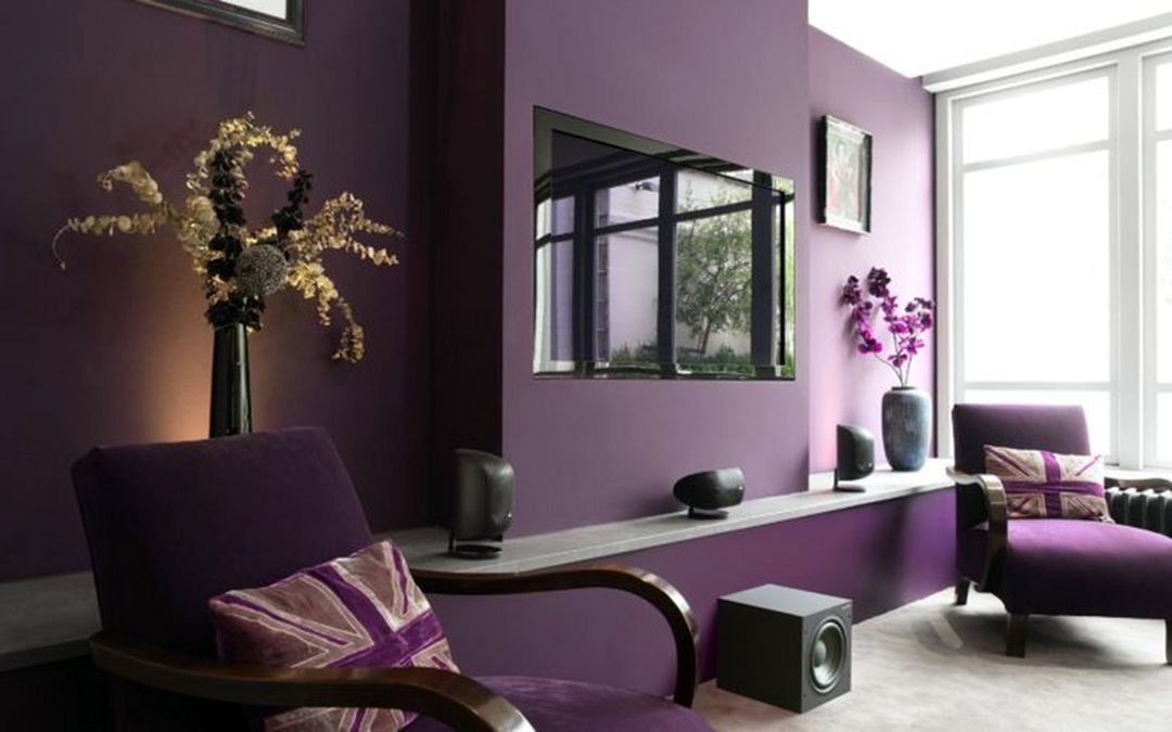Best Wonderful Purple Interior Ideas