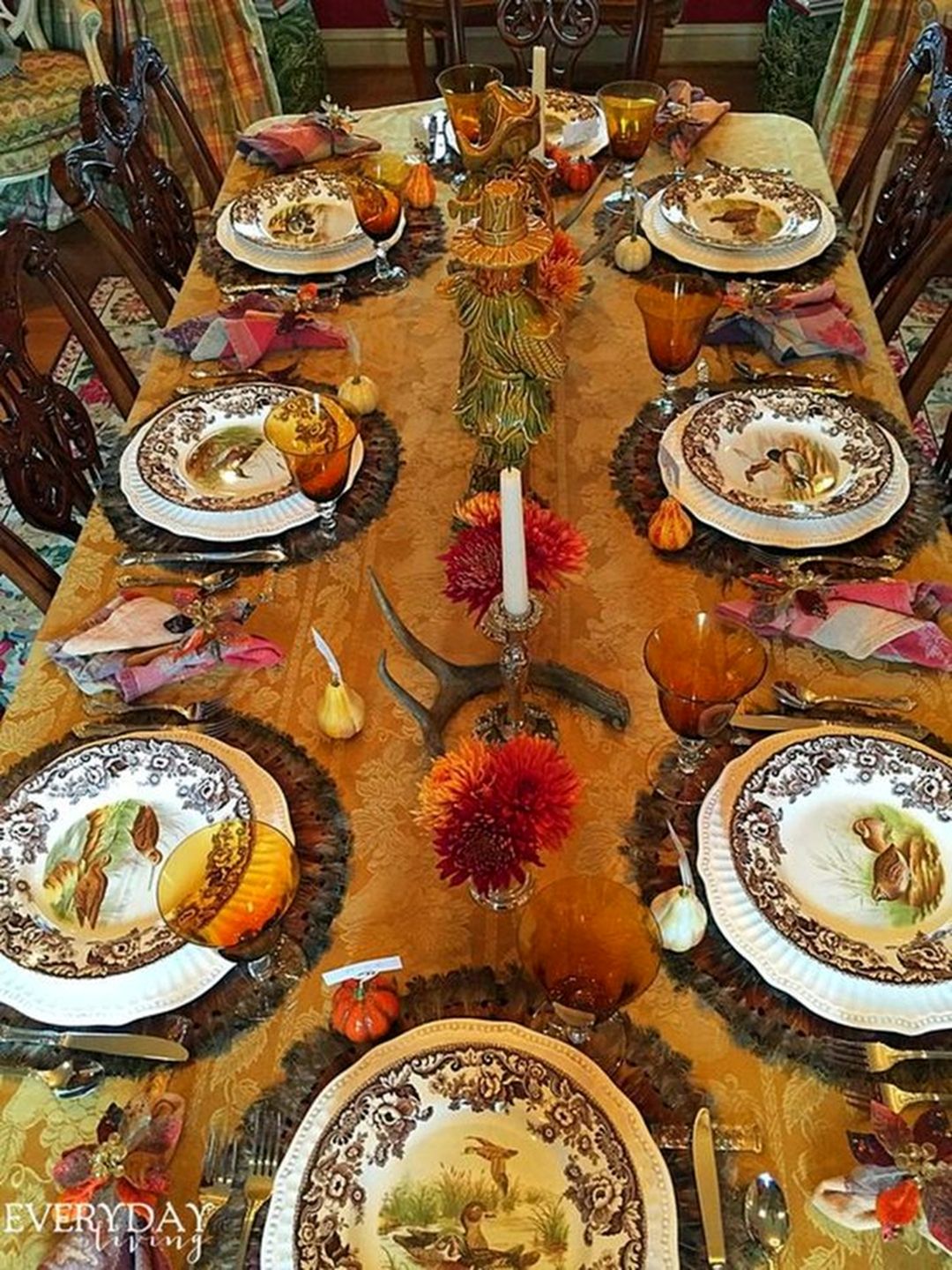 Family Thanksgiving Tablescape Ideas