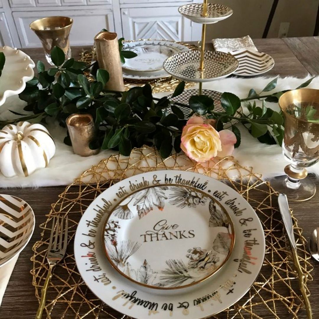 Giving Thanks Tablescape