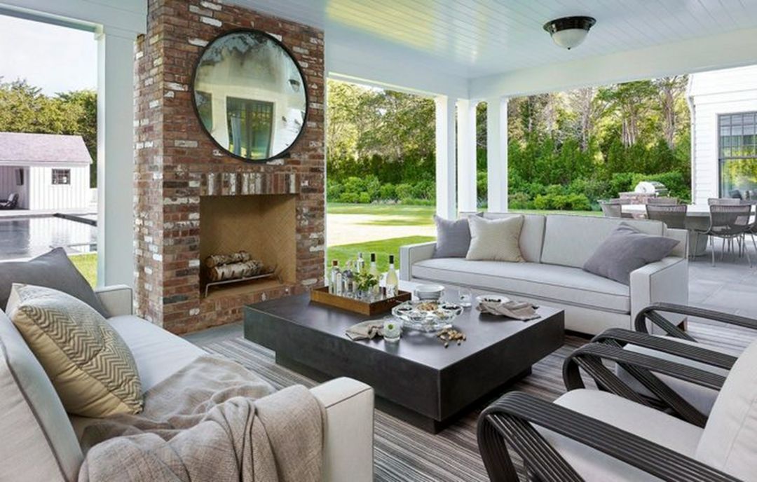 Home Outdoor Ideas With Sitting Area