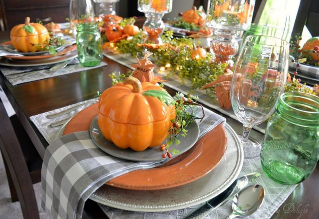 Pumpkin Patch Thanksgiving Tablescape Ideas