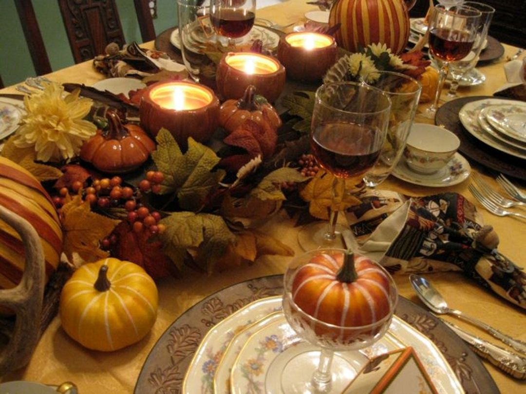 Russian Thanksgiving Tablescape