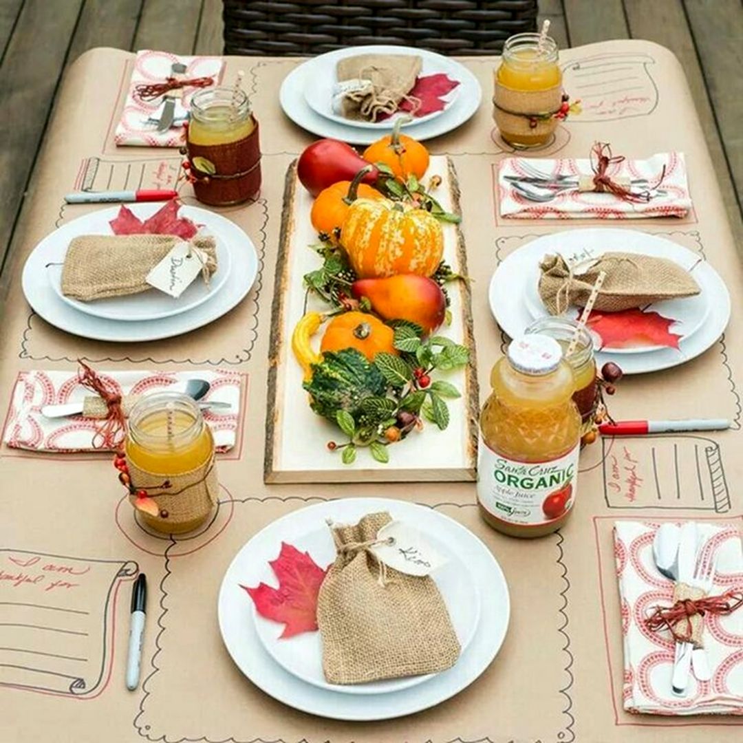 Thanksgiving Tablescape Holiday Ideas