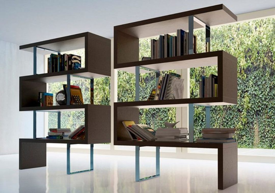 Amazing Living Room Bookshelves Ideas