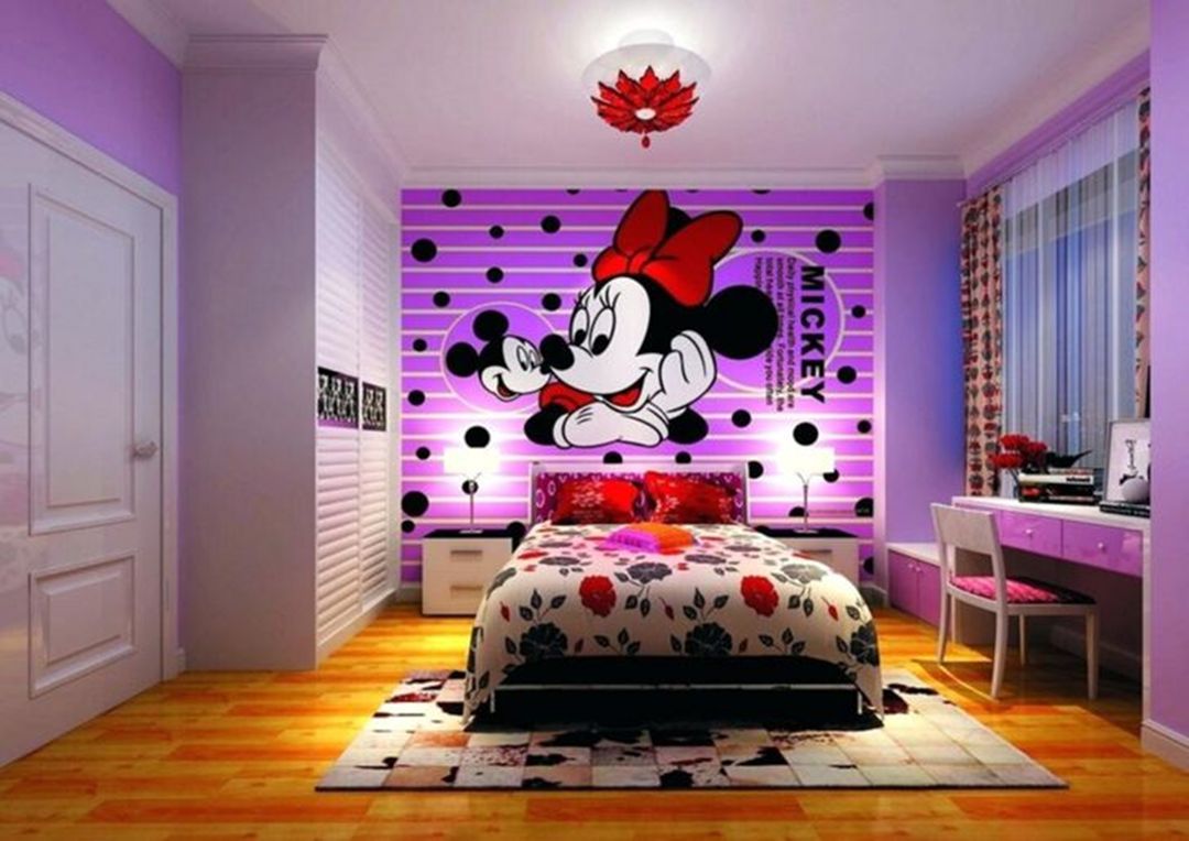 Girls Purple Bedroom