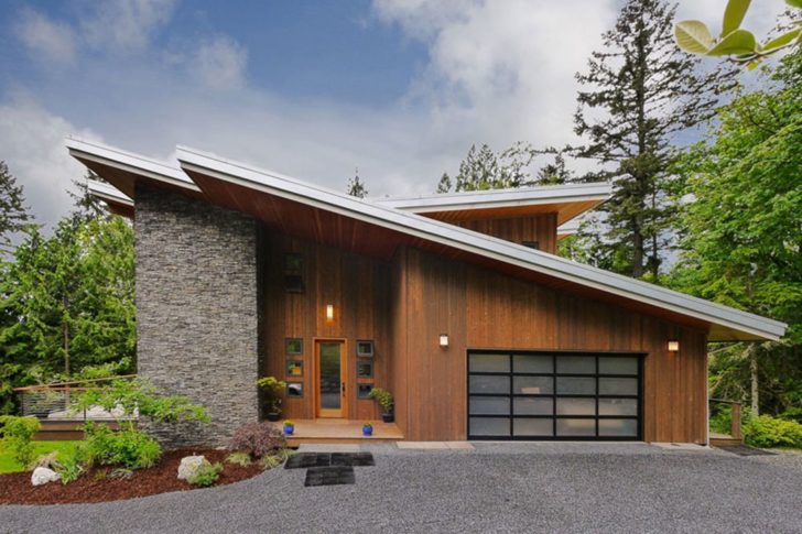 Contemporary Roof Lines House