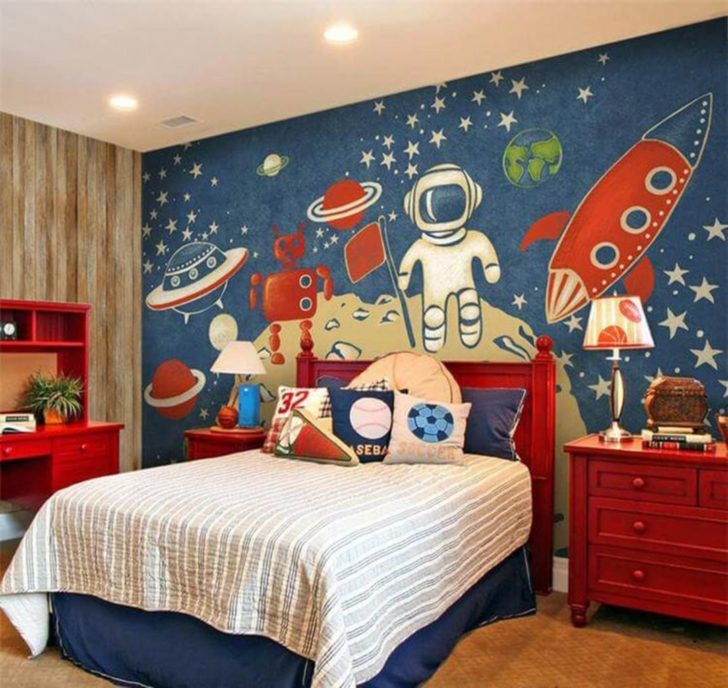 Inspiring Space-Themed Rooms For Kid