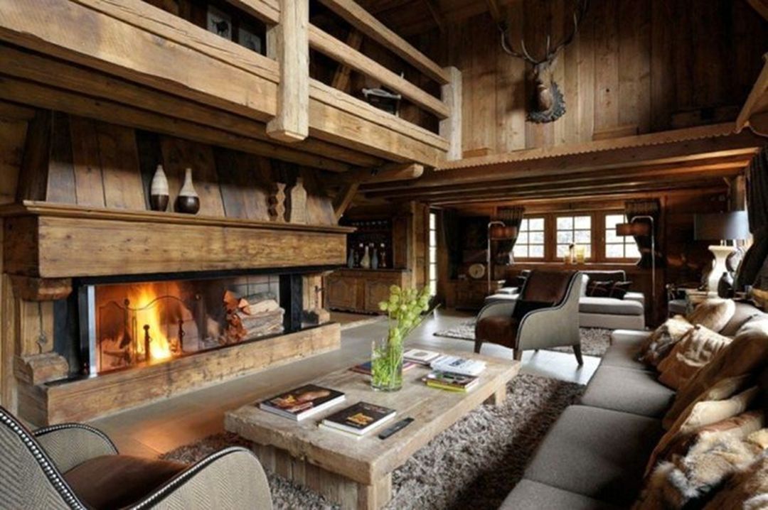 Cozy Interiors Of Wooden House
