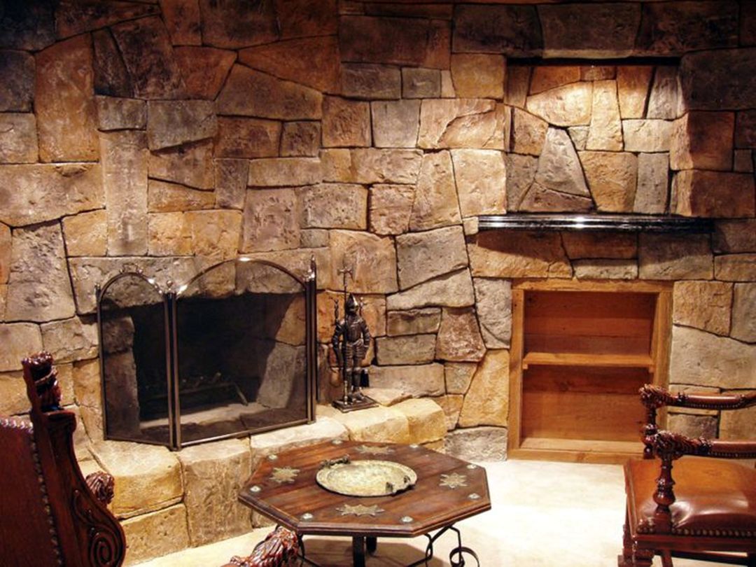 Healthy Stone Fireplace Designs