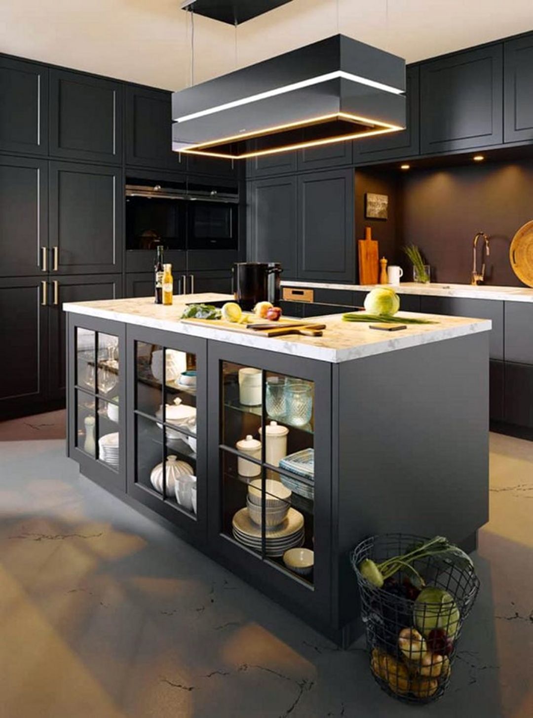 Modern Black Kitchen Cabinet Ideas