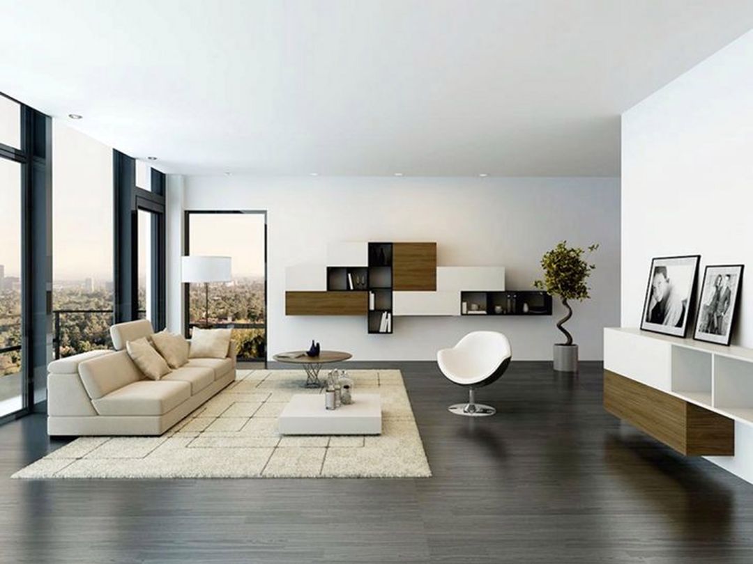 Apartment Living Room Modern With Minimalist Style
