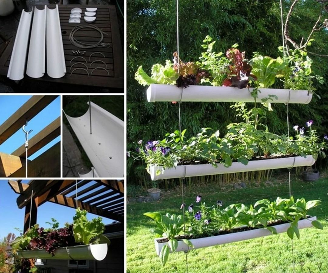 DIY Vertical Hanging Garden Ideas
