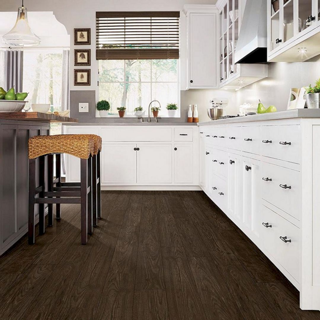 Luxury Wood Kitchen Floor Design