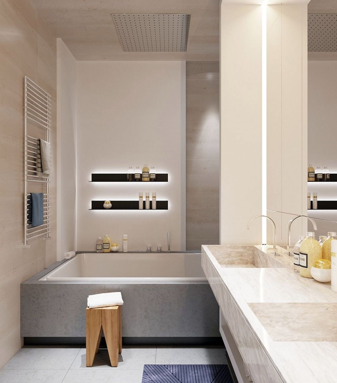 Minimalist Bathroom Lamps Design Ideas
