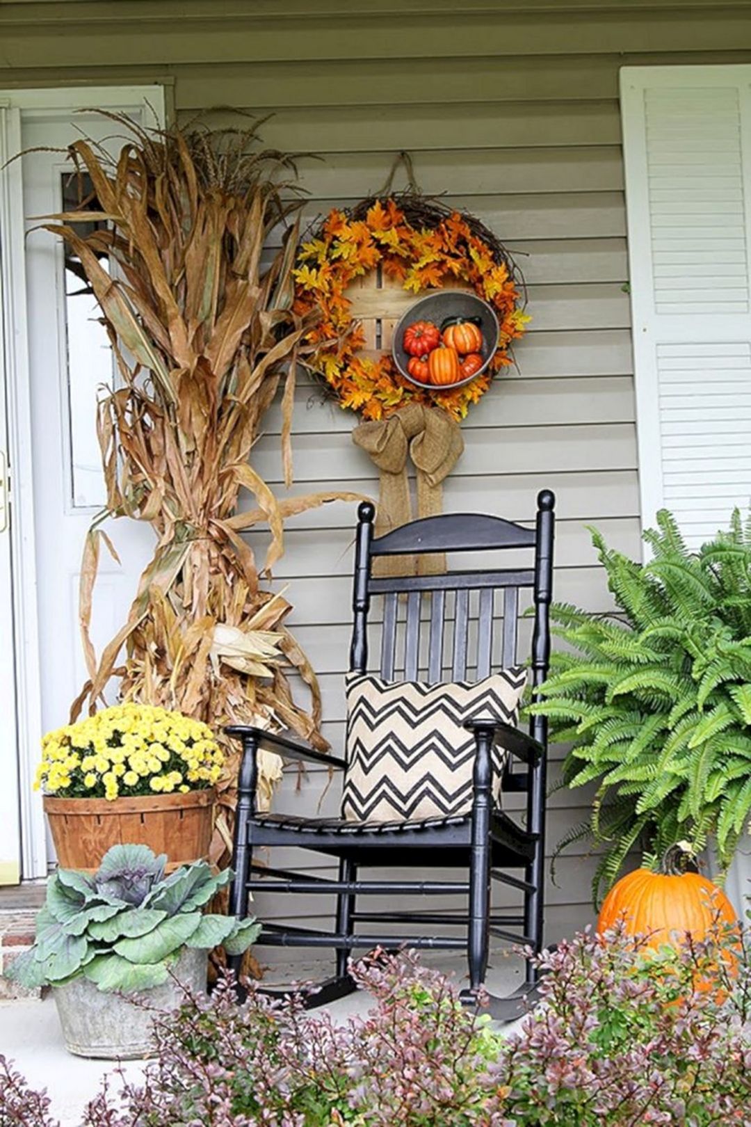 Autumn porch décor ideas -