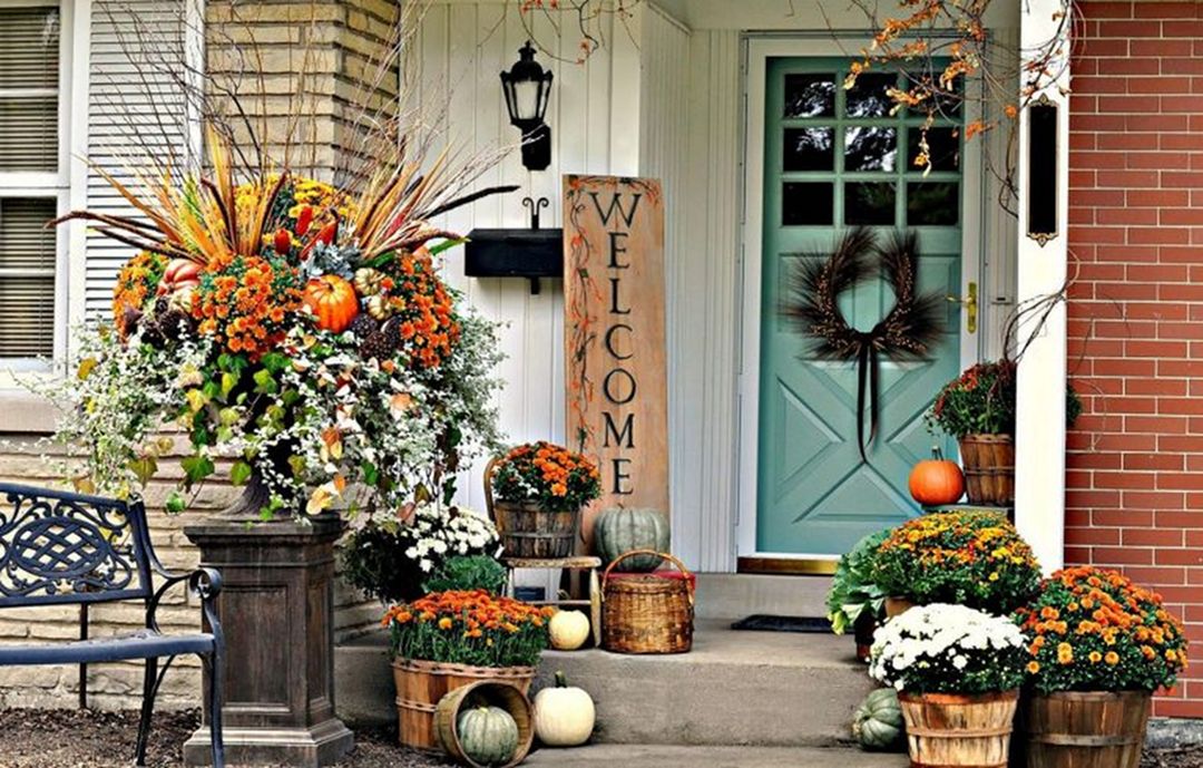 Awesome fall porch decorating ideas