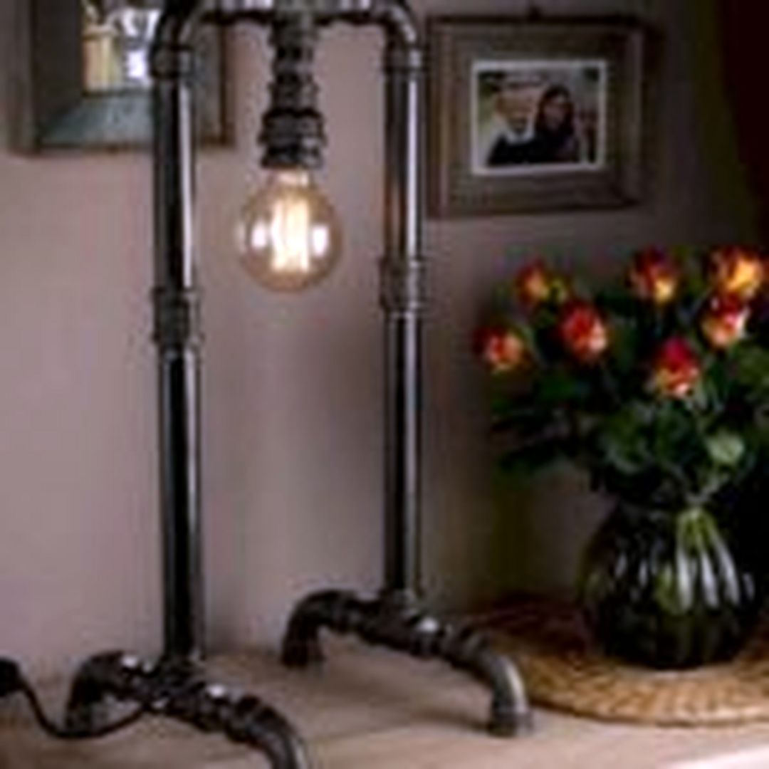 DIY Pipe Lamps Ideas