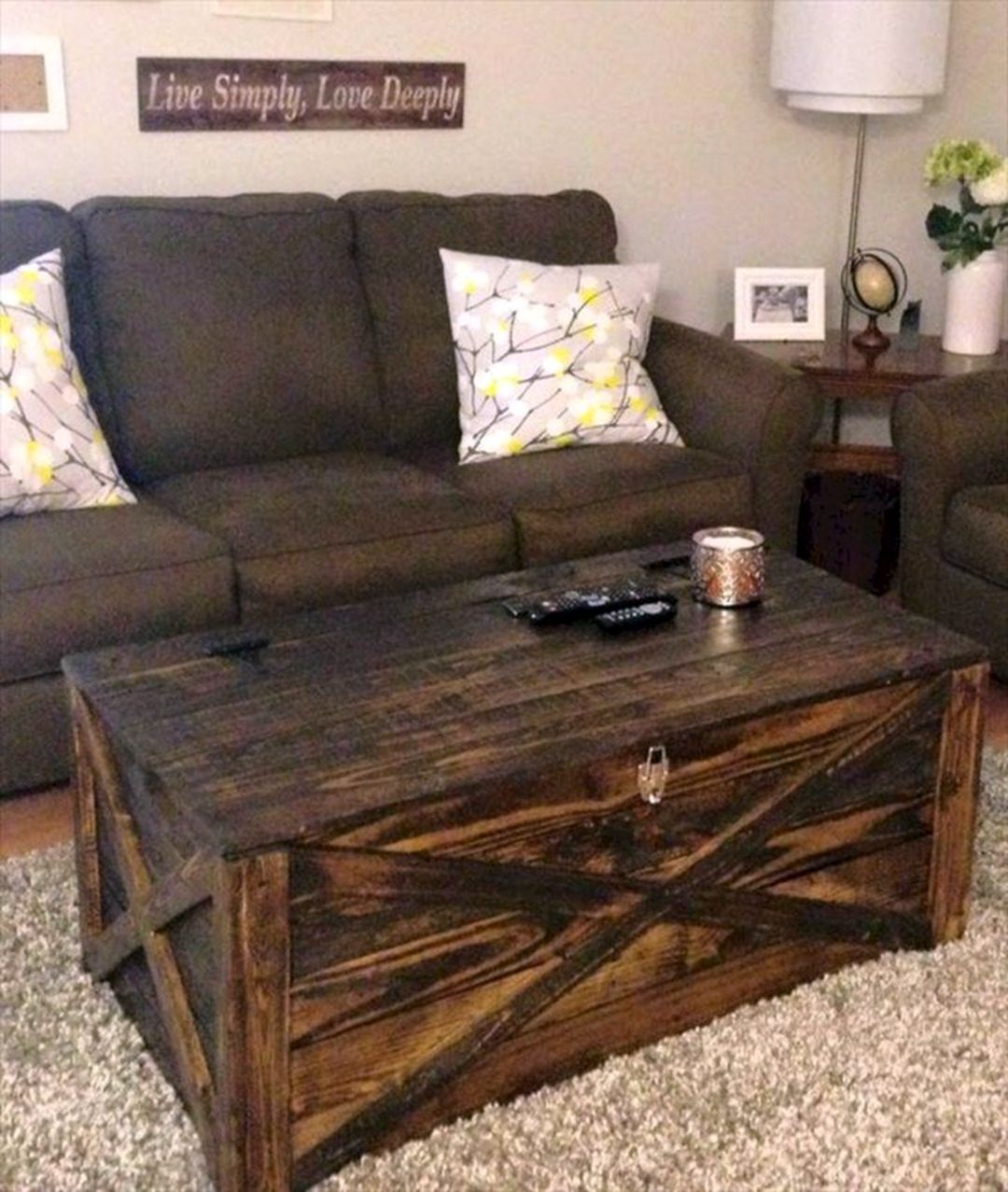 Dark Wood Pallet Furniture