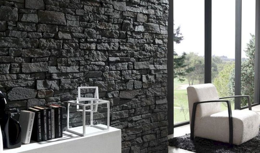 Wonderful Wall Stone Interior Ideas