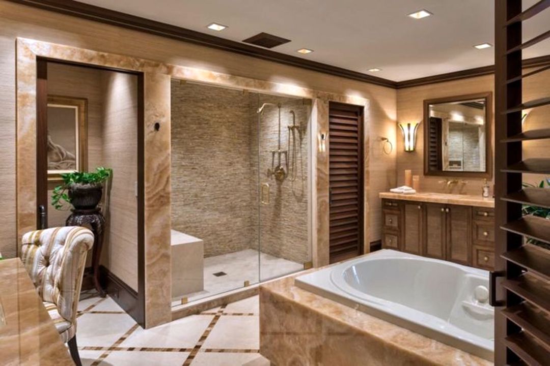 Dream Modern Master Bathrooms