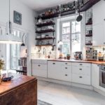 Tiny Scandinavian Kitchen