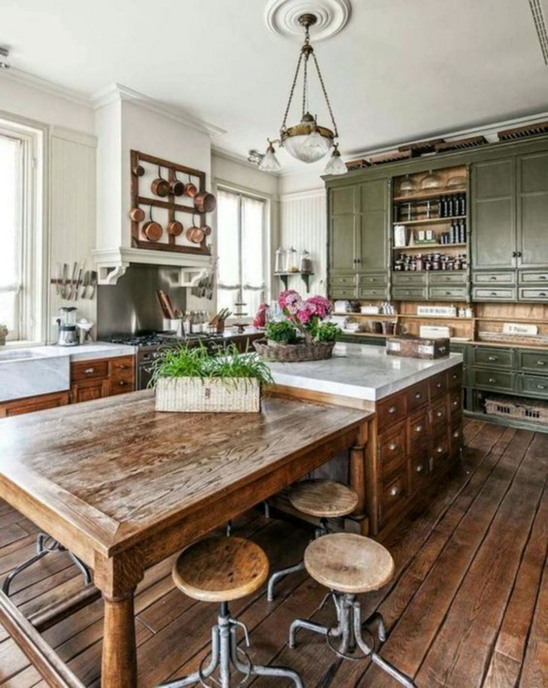Inspiring Rustic Country Kitchen