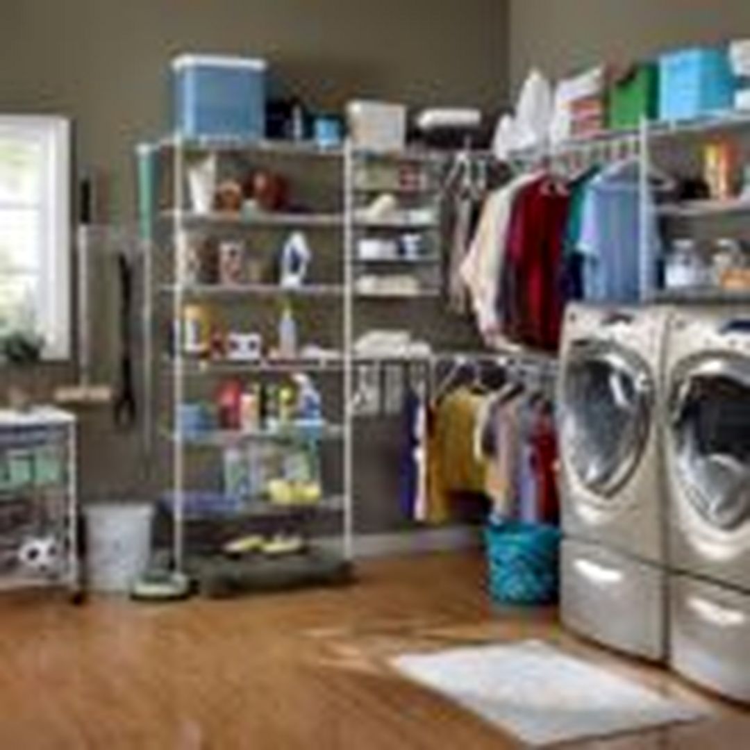 Laundry Closet Organizer