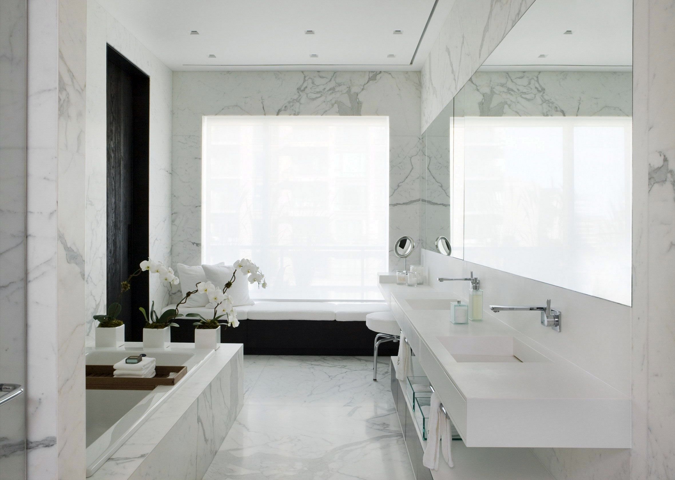 Modern Marble Bathroom