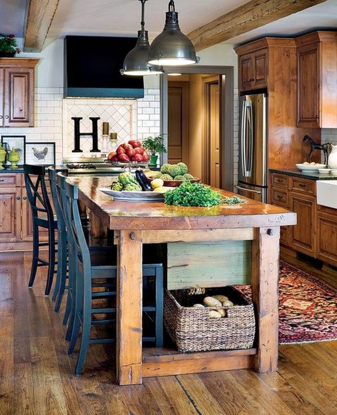 Rustic Homemade Kitchen