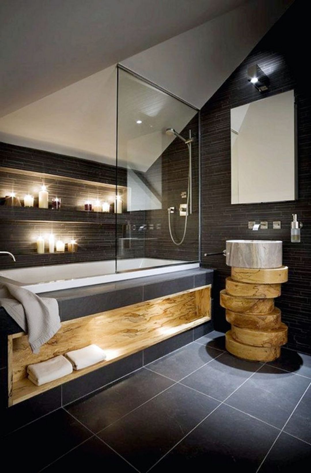 Relaxing Soothing bathroom Interior Design
