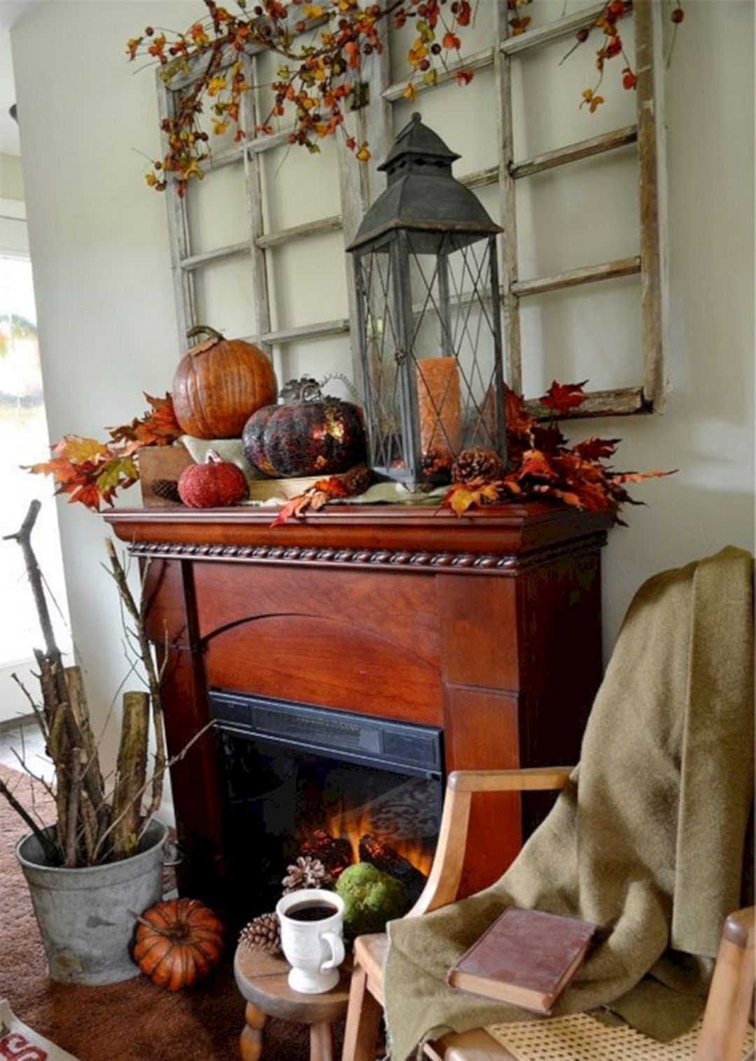 Marvelous fall living room decorating ideas