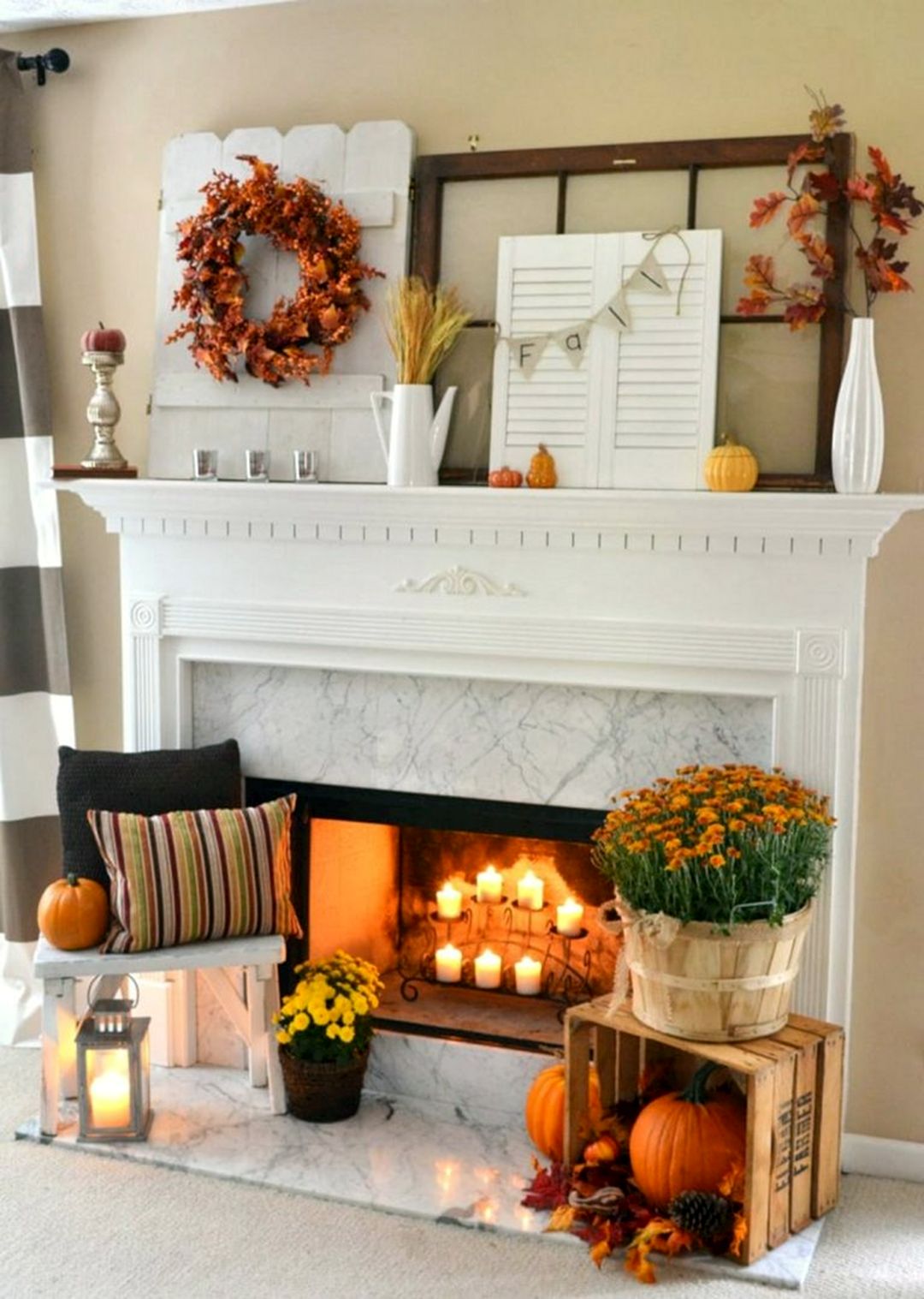 Thanksgiving mantels to inspire you